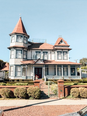 Victorian House on Coronado Island